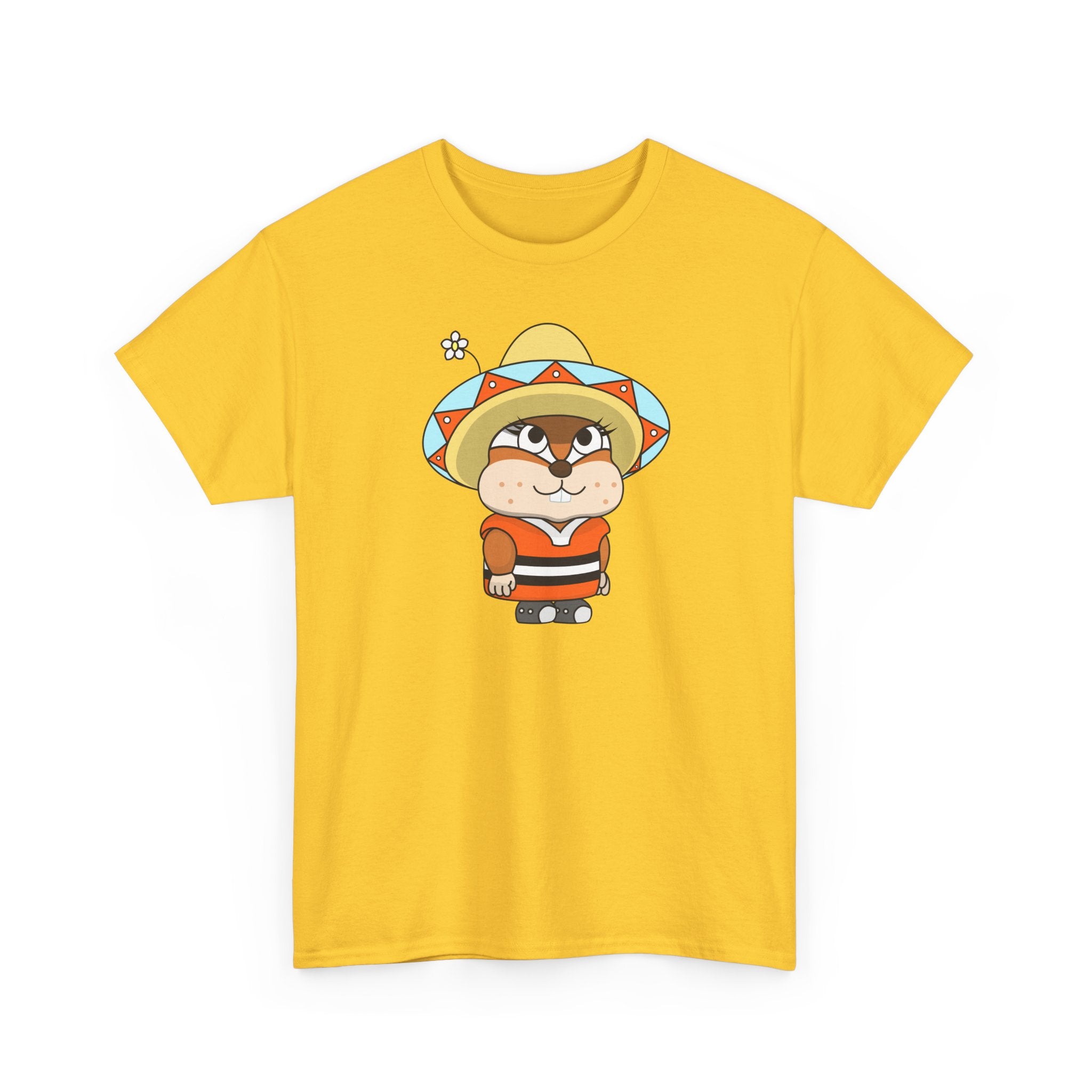 Chippy La Bamba — Cute chipmunk in Sombrero Kids & Adult Graphic T-Shirt