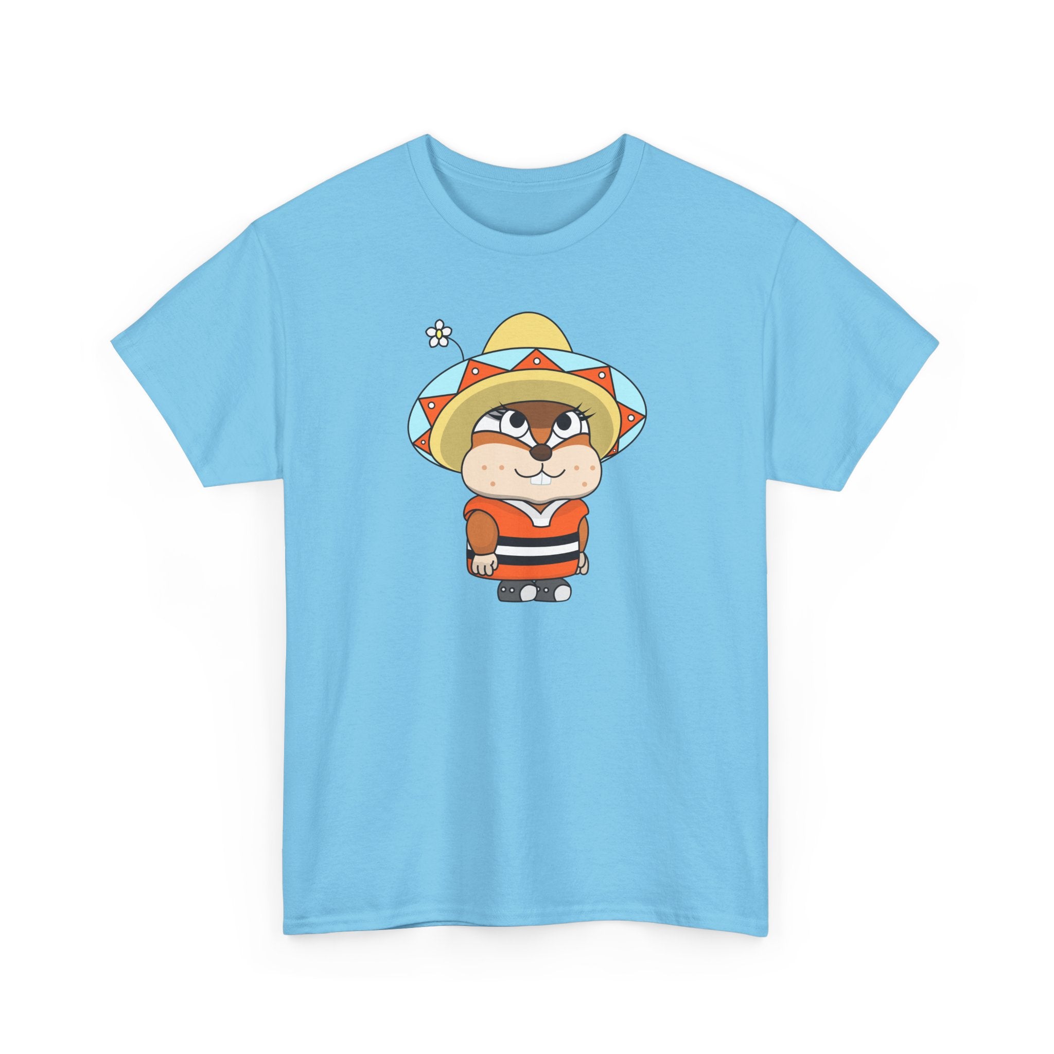 Chippy La Bamba — Cute chipmunk in Sombrero Kids & Adult Graphic T-Shirt